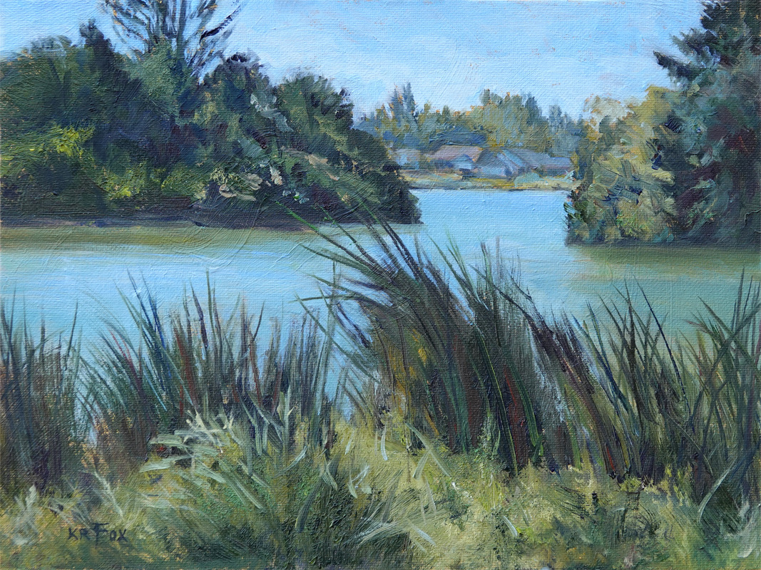 From the Grassy Shore of Chinook Park, Ocean Shores, WA