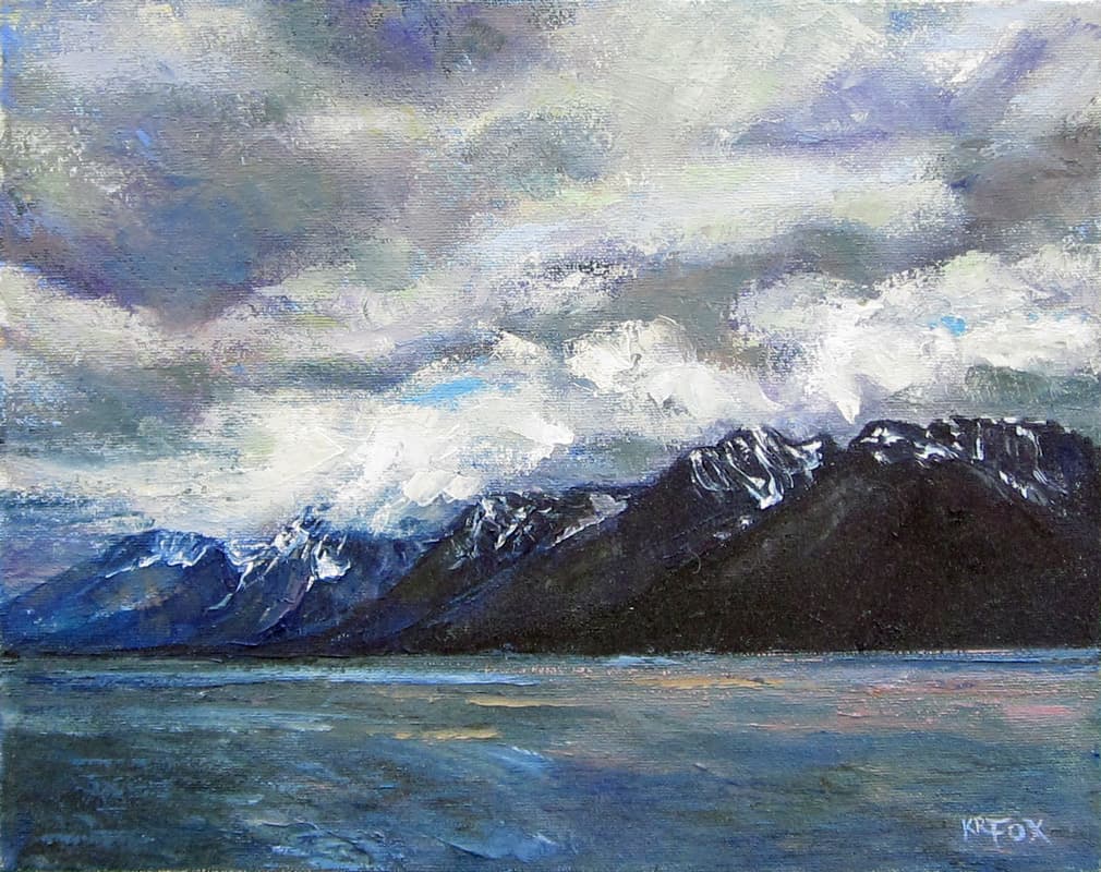 Jackson Lake Storm Clouds (Grand Tetons) Thumbnail