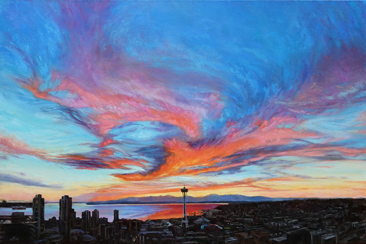 Jordana's Seattle Sunset Thumbnail